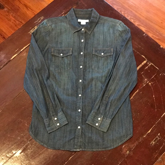 Liz Claiborne Tops - Liz Claiborne Denim Shirt
